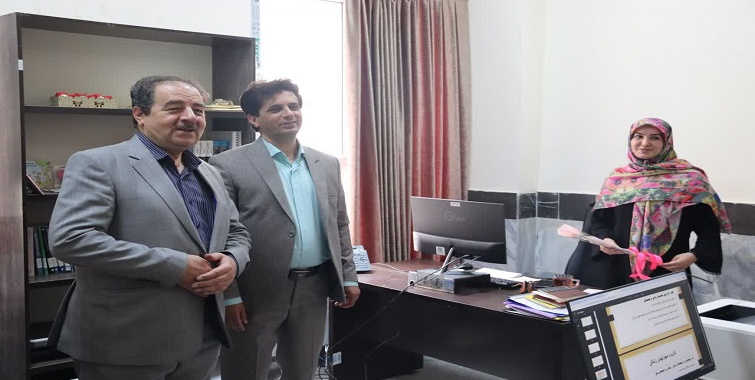 تبریک روز استاد توسط سرپرست دانشکده علوم پزشکی ساوه