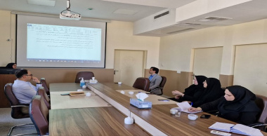 برگزاری جلسه شورای پژوهشی